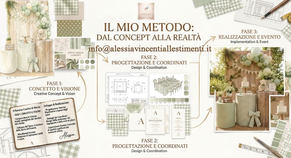 raccolta di articoli scritti da Alessia vincenti. Suggerimenti sul mio metodi di realizzare allestimenti scenografici,