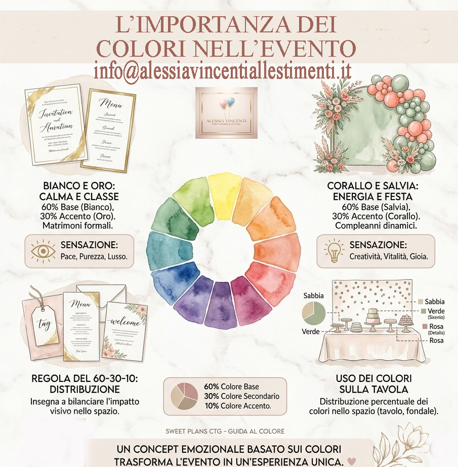 Articolo sull'importanza dei colori coordinati by Alessia Vincenti Roma